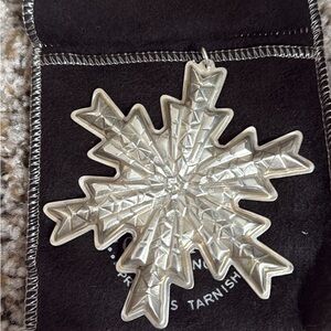 Gorham Sterling Silver 1978 Snowflake Ornament